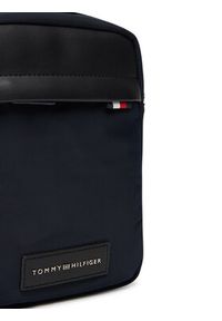 TOMMY HILFIGER - Tommy Hilfiger Saszetka Th Nylon Mini Reporter AM0AM13618 Granatowy. Kolor: niebieski. Materiał: materiał #4