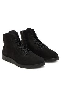 ecco - ECCO Trzewiki Bella 28240351052 Czarny. Kolor: czarny. Materiał: skóra, zamsz #6