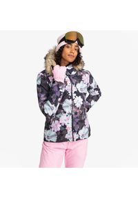 Roxy - Kurtka narciarska snowboardowa ROXY damska ocieplana wodoodporna. Kolor: wielokolorowy. Sezon: zima. Sport: narciarstwo, snowboard #1