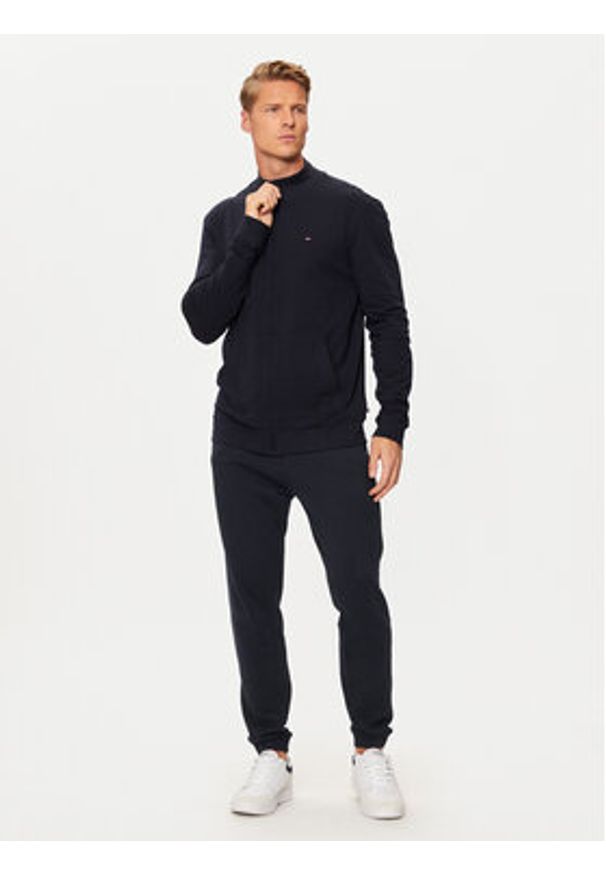 TOMMY HILFIGER - Tommy Hilfiger Bluza UM0UM03365 Granatowy Regular Fit. Kolor: niebieski. Materiał: bawełna