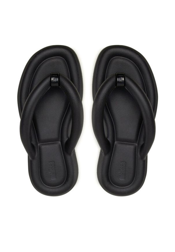 melissa - Melissa Japonki Flip Flop Free Ad 33531 Czarny. Kolor: czarny