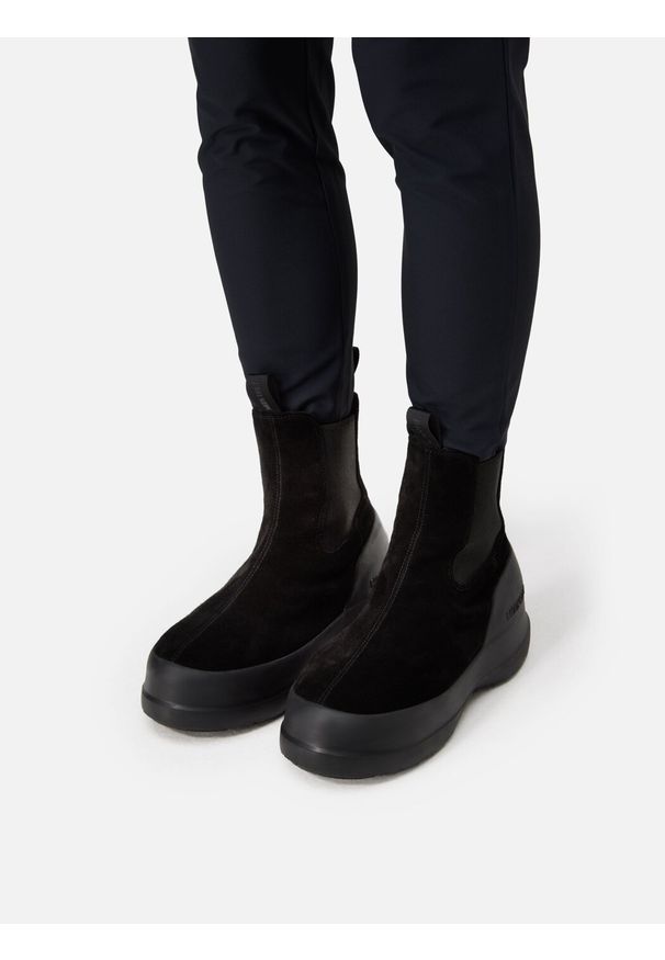 Moon Boot LUNA CHELSEA SUEDE Sztyblety damskie. Kolor: czarny