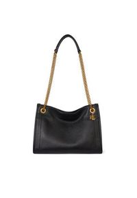 Lauren Ralph Lauren - LAUREN RALPH LAUREN Torebka Brdly Md 431980173002 Czarny. Kolor: czarny. Materiał: skórzane #3