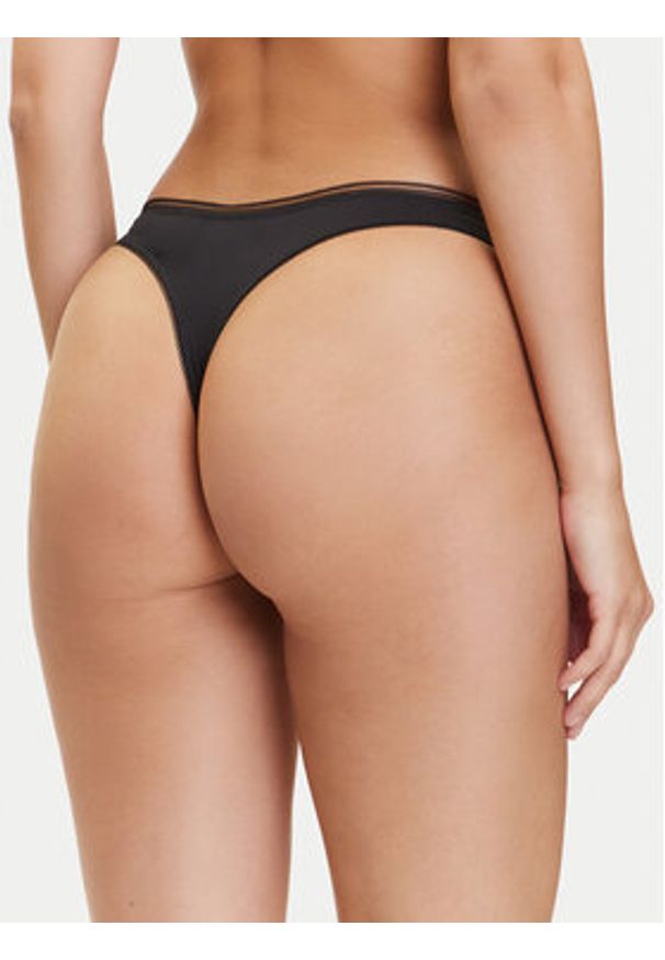 BOSS Stringi Pure 50545055 Czarny. Kolor: czarny. Materiał: syntetyk