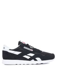 Sneakersy Reebok. Kolor: czarny. Materiał: nylon. Model: Reebok Classic, Reebok Nylon #1