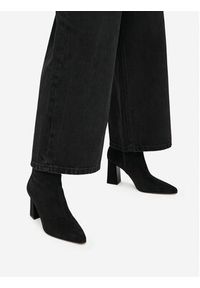Nine West Botki CEO-AFRA-01 Czarny. Kolor: czarny. Materiał: materiał #3