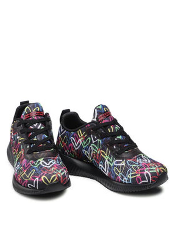 skechers - Skechers Sneakersy Starry Love 117092/BKMT Kolorowy. Materiał: materiał. Wzór: kolorowy