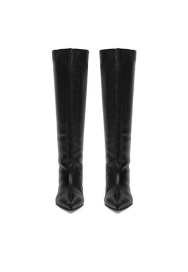 Gino Rossi Kozaki EO-ALDA-121971 Czarny. Kolor: czarny. Materiał: skóra