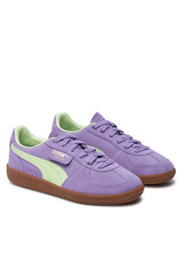 Puma Sneakersy Palermo Jr 397271 19 Fioletowy. Kolor: fioletowy. Materiał: materiał