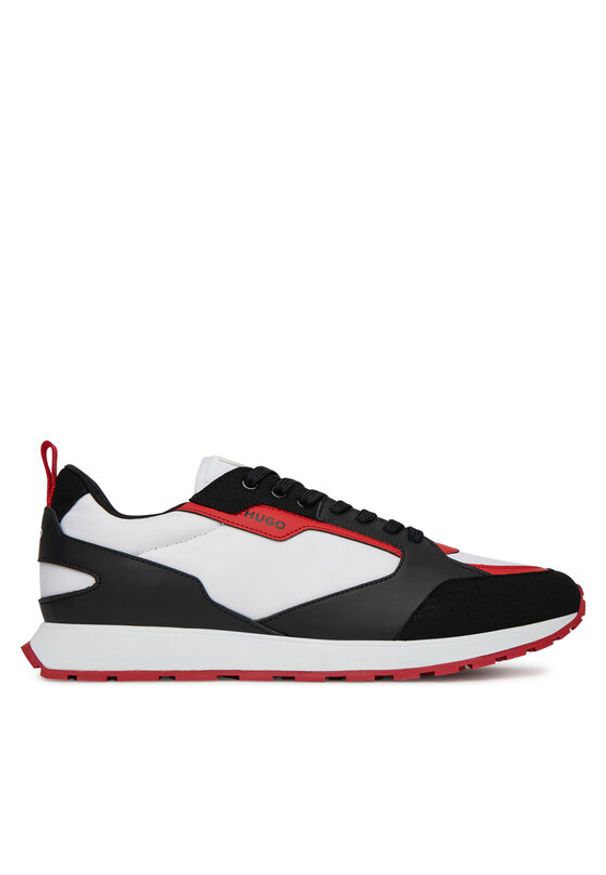Hugo - HUGO Sneakersy Icelin 50536568 Kolorowy. Materiał: skóra. Wzór: kolorowy
