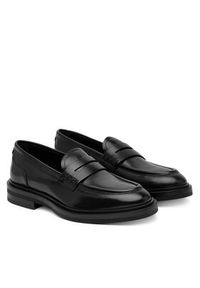 DOLCE & GABBANA - Dolce&Gabbana Lordsy CM0078 A1203 Czarny. Kolor: czarny. Materiał: skóra #3