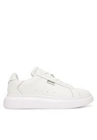 Just Cavalli Sneakersy 79QA3SBE ZPB62 Biały. Kolor: biały. Materiał: skóra