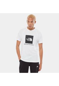 Koszulka sportowa męska The North Face Red Box Tee. Kolor: biały. Długość rękawa: krótki rękaw. Długość: krótkie. Sport: turystyka piesza