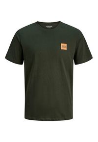 Jack & Jones - Jack&Jones Komplet 3 t-shirtów Brandy 12288298 Kolorowy Regular Fit. Materiał: bawełna. Wzór: kolorowy #5