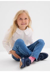 bonprix - Bluzka z czystej bawełny. Kolor: biały. Materiał: bawełna #2