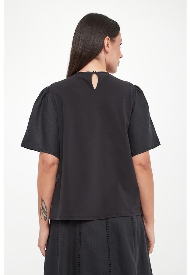 Weekend Max Mara - Bluzka damska lniana Bacino WEEKEND MAX MARA. Materiał: len