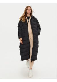 Guess Płaszcz zimowy V4BL04 WFYE2 Czarny Regular Fit. Kolor: czarny. Materiał: syntetyk. Sezon: zima