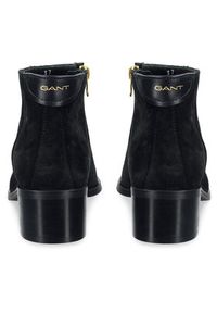 GANT - Gant Botki 31543091 Czarny. Kolor: czarny. Materiał: zamsz, skóra #5
