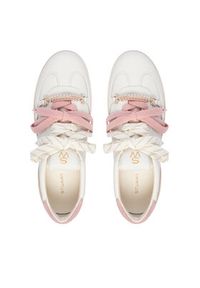 Stuart Weitzman Sneakersy Colton SN031 Kremowy. Kolor: kremowy. Materiał: skóra #6