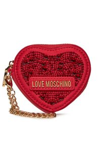 Love Moschino - LOVE MOSCHINO Bilonówka JC6450PP4IK2150A Czerwony. Kolor: czerwony. Materiał: materiał