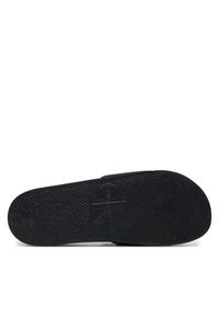 Calvin Klein Jeans Klapki Slide Hf Mono Cv YM0YM01282 Czarny. Kolor: czarny. Materiał: materiał #6