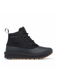 columbia - Buty Zimowe Damskie Columbia Moritza Shield. Kolor: czarny. Materiał: skóra. Sezon: zima. Styl: sportowy