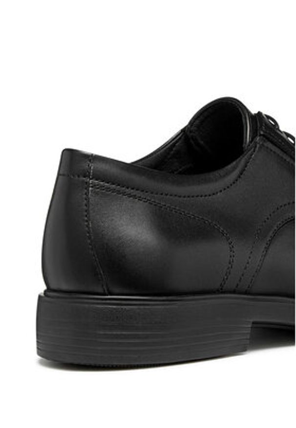 Geox Półbuty U Dublin U65R2C 00043 C9999 Czarny. Kolor: czarny. Materiał: skóra