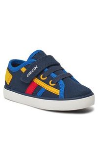 Geox Sneakersy B Gisli Boy B451NA 00010 C4226 Granatowy. Kolor: niebieski #6