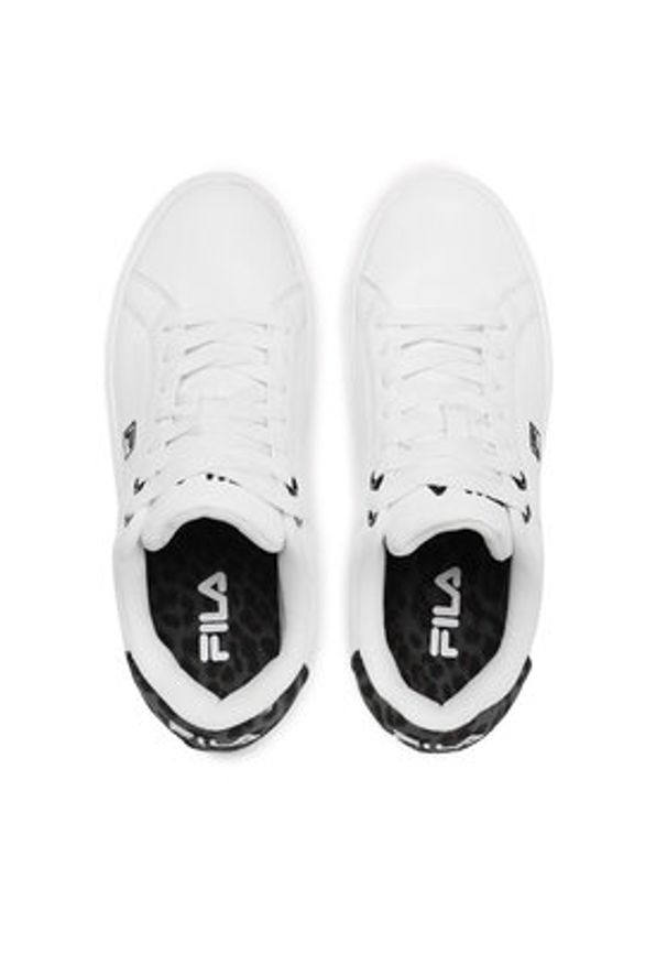 Fila Sneakersy Crosscourt Altezza A Wmn FFW0023.13170 Biały. Kolor: biały. Materiał: skóra