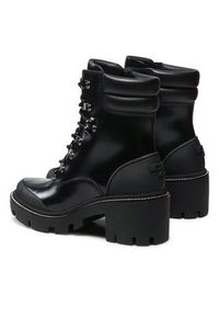 Tory Burch Botki Lug Sole Hiker Ankle Boot 85304 Czarny. Kolor: czarny. Materiał: skóra #5