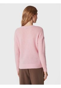 Moss Copenhagen Sweter Femme 17223 Różowy Regular Fit. Kolor: różowy. Materiał: syntetyk #3