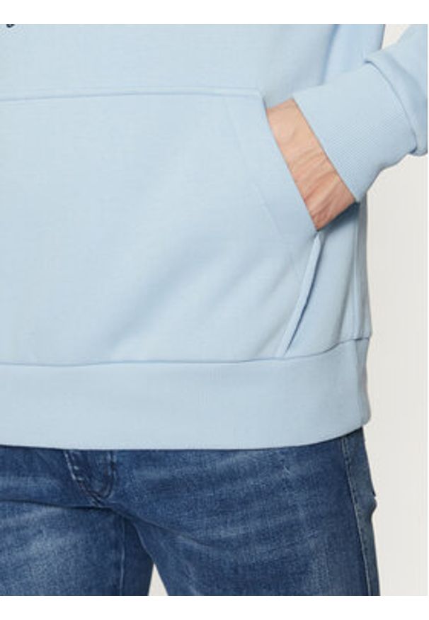 Tom Tailor Bluza 1043292 Niebieski Regular Fit. Kolor: niebieski. Materiał: bawełna