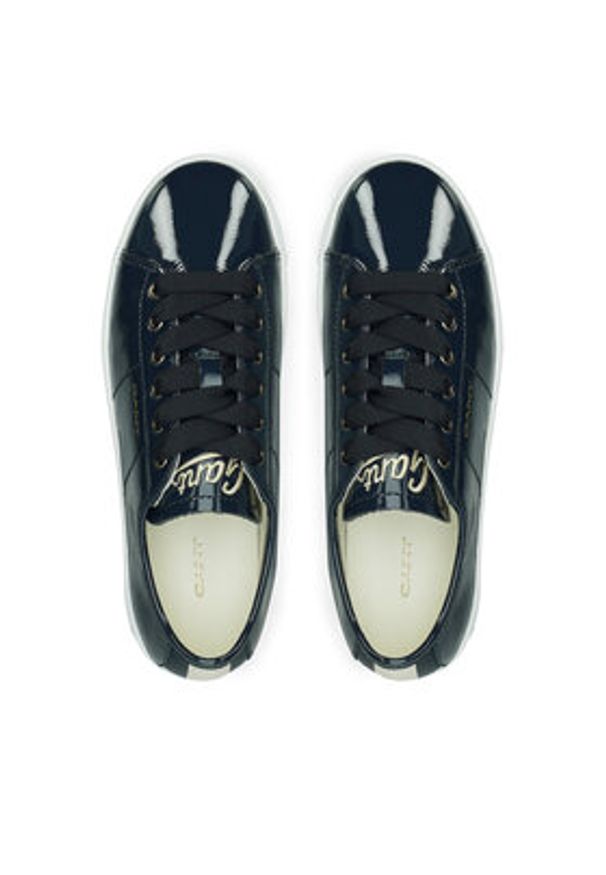 GANT - Gant Sneakersy 30531829 Granatowy. Kolor: niebieski. Materiał: lakier, skóra