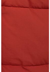 outhorn - Outhorn kurtka damska kolor czerwony zimowa oversize. Kolor: czerwony. Materiał: materiał. Sezon: zima #3