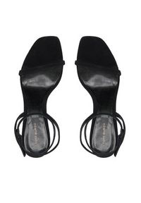 Tory Burch Sandały Pave Heeled 175463 Czarny. Kolor: czarny. Materiał: skóra, zamsz #4