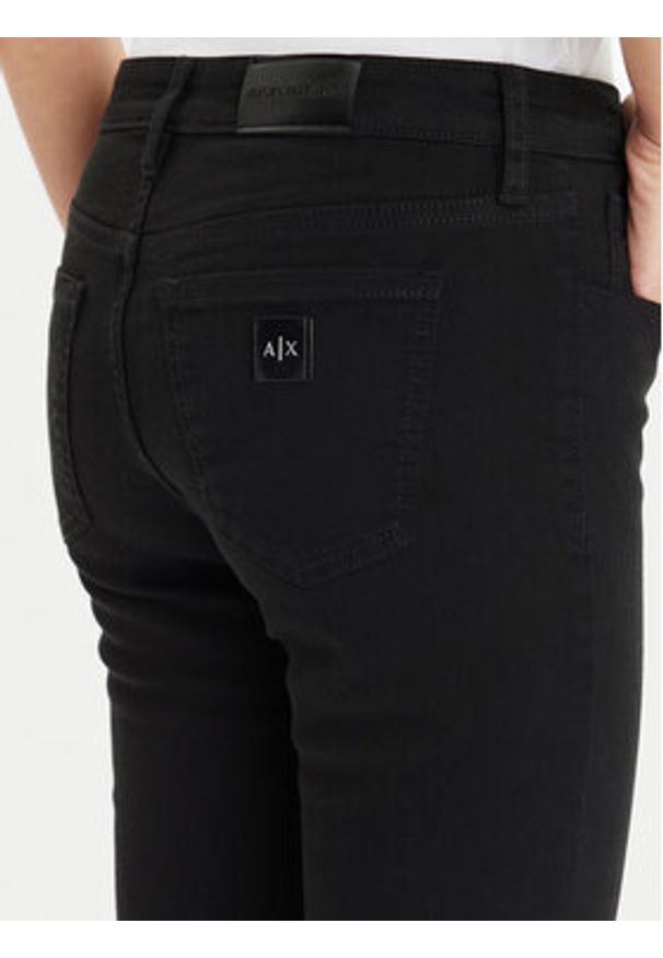 Armani Exchange Jeansy 8NYJ01 Y3TAZ 1200 Czarny Slim Fit. Kolor: czarny