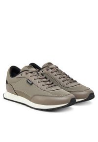 Hugo - HUGO Sneakersy Icelin 50541682 Brązowy. Kolor: brązowy. Materiał: materiał #6
