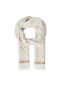 Guess Szal AW5341 POL03 Beżowy. Kolor: beżowy. Materiał: poliester, materiał