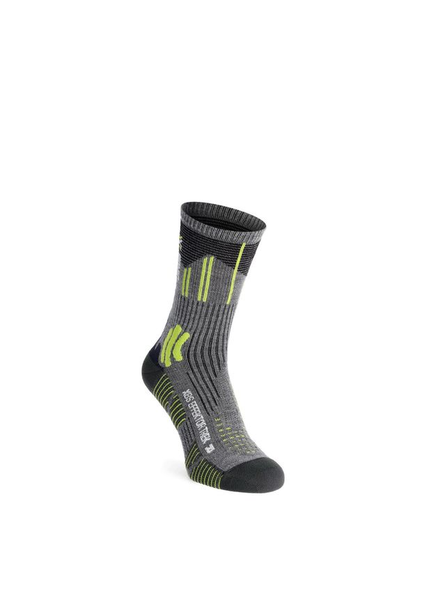 Skarpety trekkingowe X-Socks Effektor Trekking. Kolor: szary. Sport: turystyka piesza