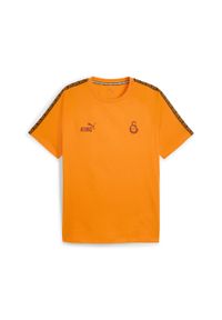 Puma - Męska koszulka Galatasaray SK KING PUMA Intense Orange. Kolor: pomarańczowy, wielokolorowy, żółty. Sport: piłka nożna #1