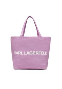 Karl Lagerfeld - Torebka KARL LAGERFELD. Kolor: fioletowy