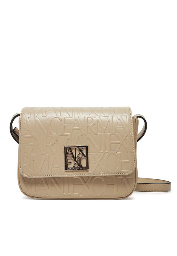Armani Exchange Torebka 942648 CC793 U1092 Beżowy. Kolor: beżowy. Materiał: skórzane