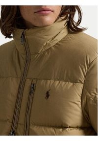 Polo Ralph Lauren Kurtka puchowa 710968278010 Khaki Regular Fit. Typ kołnierza: polo. Kolor: brązowy. Materiał: syntetyk #4