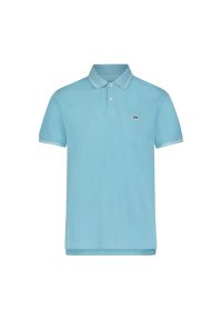 Lee - MESKA KOSZULKA LEE PIQUE POLO PREPPY BLUE 112349952. Typ kołnierza: polo #6