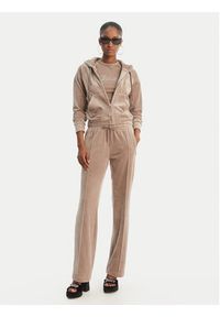 Juicy Couture Spodnie dresowe Tina JCWBJ126327 Beżowy Straight Leg. Kolor: beżowy. Materiał: syntetyk #3