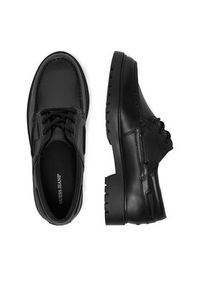 Guess Jeans Półbuty CWBEO-FOX-01 MI08 Czarny. Kolor: czarny. Materiał: skóra #8