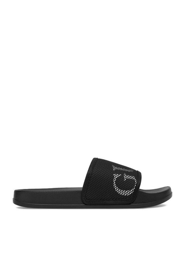 Klapki Guess. Kolor: czarny