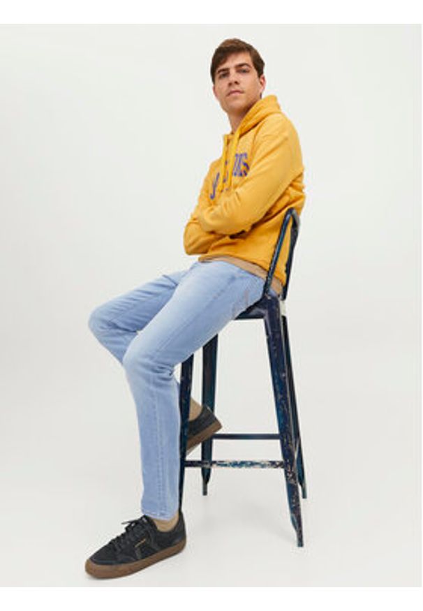 Jack & Jones Jeansy Glenn 12243593 Niebieski Slim Fit. Kolor: niebieski