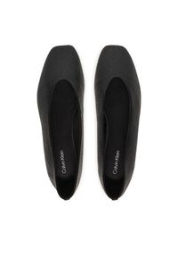Calvin Klein Baleriny Square Ballerina Aop Lth HW0HW02936 Czarny. Kolor: czarny. Materiał: skóra #5