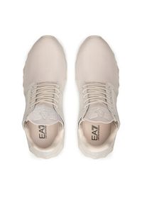 EA7 Emporio Armani Sneakersy X8X123 XK300 R642 Beżowy. Kolor: beżowy. Materiał: materiał #4